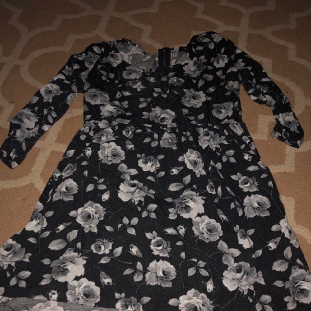 flower print summer dress